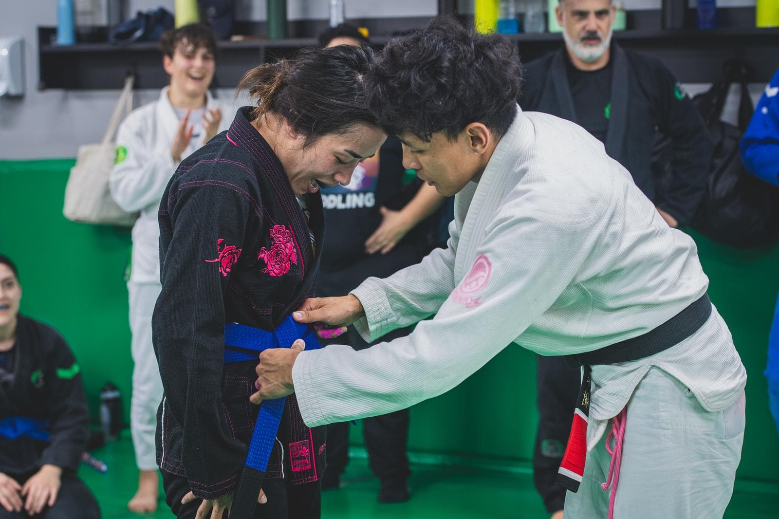 Renegade instructors taking care of students during grading